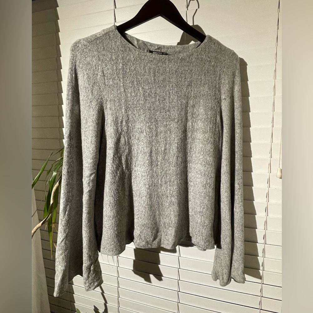 Mango ultrasoft too with bell sleeves